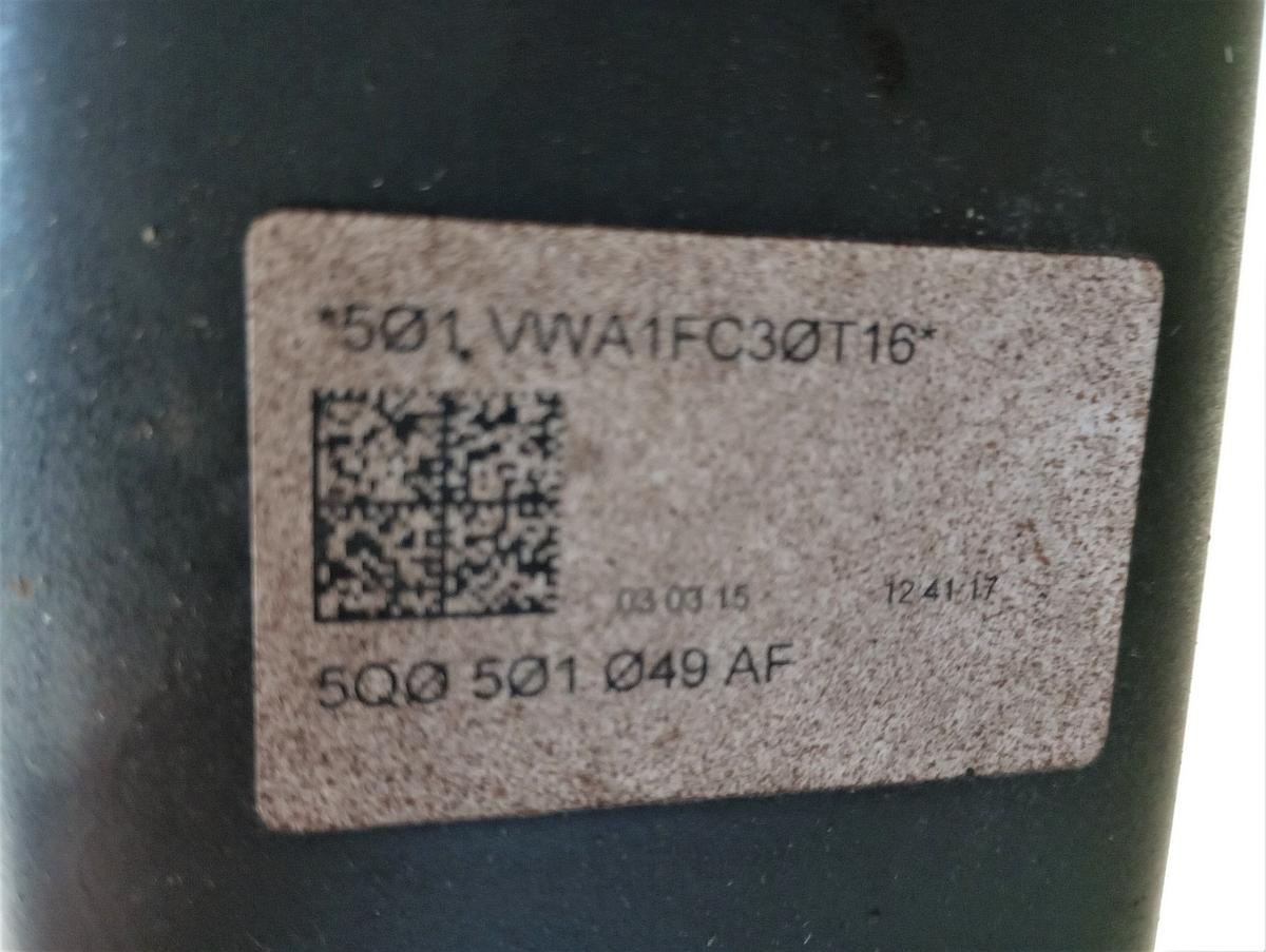 VW Golf VII Variant orig Hinterachse 1598ccm TDI 81KW 5Q0501049AF Bj 2015 VW Golf VII Variant orig Hinterachse 1598ccm TDI 81KW 5Q0501049AF Bj 2015